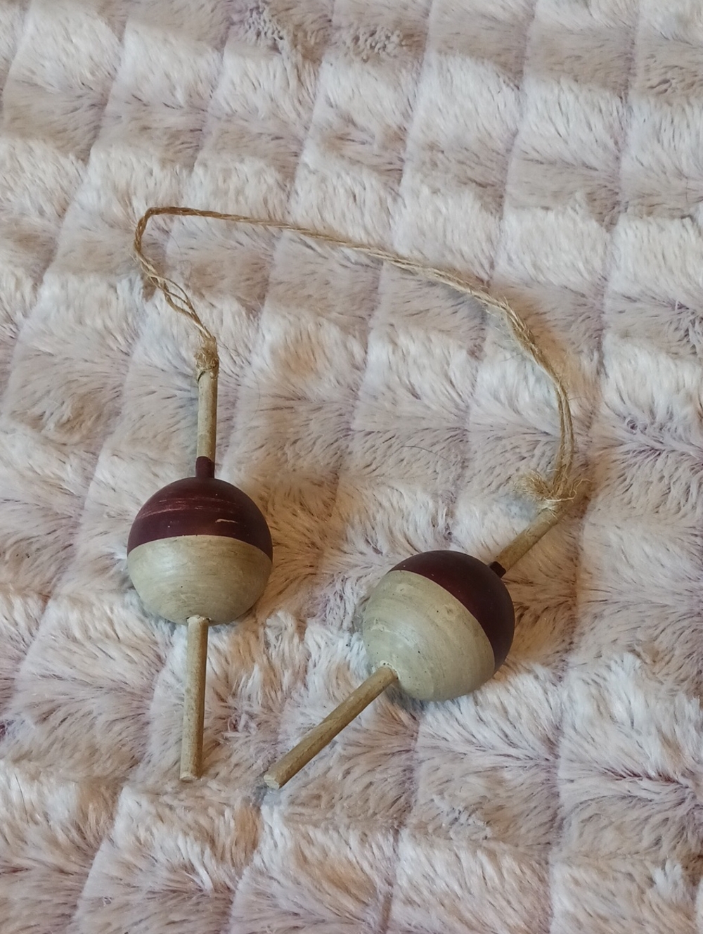Wooden Bobber Decor